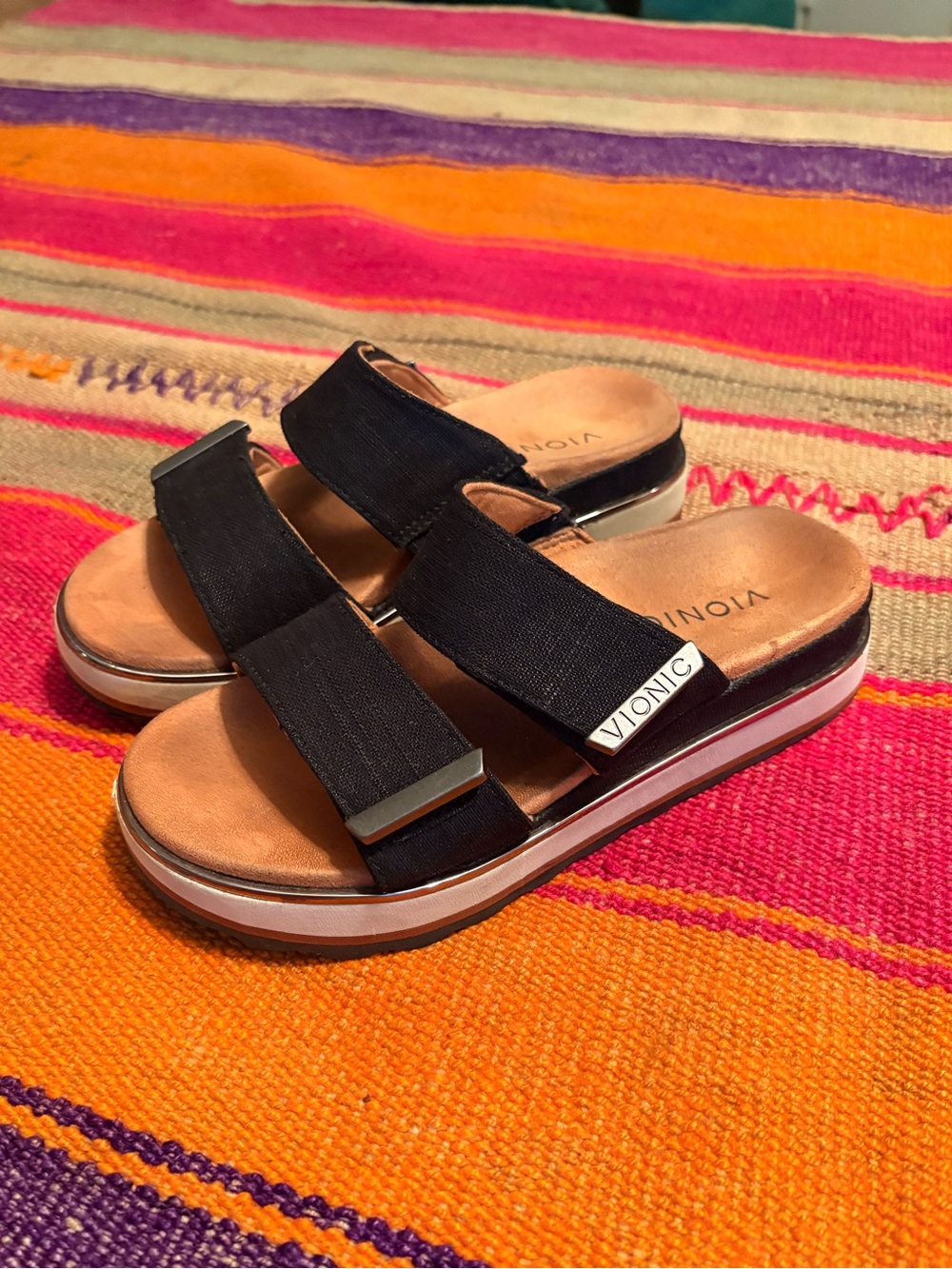 Vionic mule slide sandals